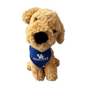 Mascot Factory Golden Retriever Mighty Tykes University of Kentucky Plush